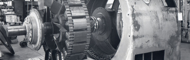 Installing Synchronous Motor Rotor
