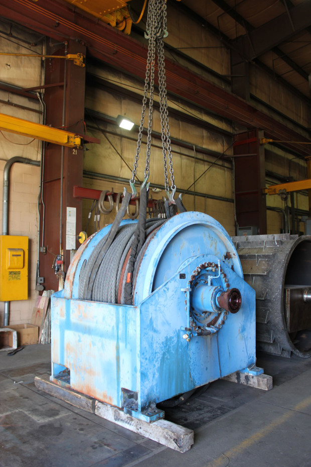 Cable Winch for Roller Coaster, Amusement Park